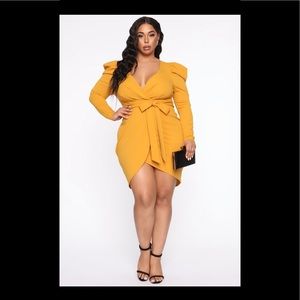 Owning this moment Fashion Nova mini dress